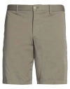 Lacoste Man Shorts & Bermuda Shorts Military Green Size 26 Cotton, Elastane
