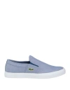 Lacoste Man Sneakers Slate Blue Size 7.5 Textile Fibers