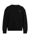 Lacoste Classic Fit Crewneck Sweatshirt In Black