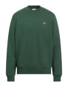 Lacoste Man Sweatshirt Green Size 6 Cotton, Polyester