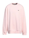 Lacoste Man Sweatshirt Pink Size 8 Cotton, Polyester