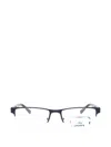 Lacoste Matte Rectangle-frame Glasses In Blue