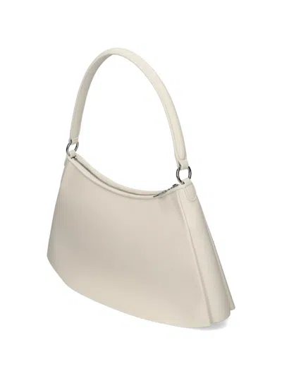 Lacoste Medium Lenglen Shoulder Bag In White