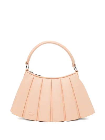 Lacoste Medium Runway Lenglen Tote Bag In Orange