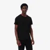 Lacoste Men's 3-pack Lounge T-shirts In Black
