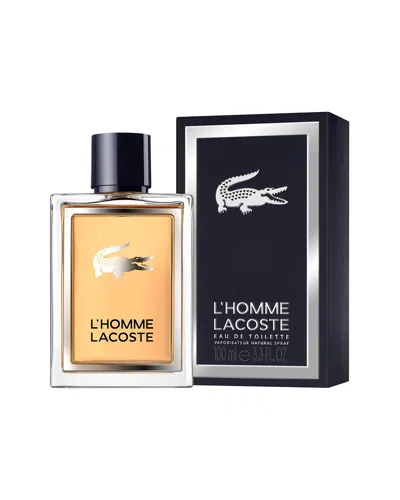 Lacoste Men's 3.3oz L'homme Edt Spray