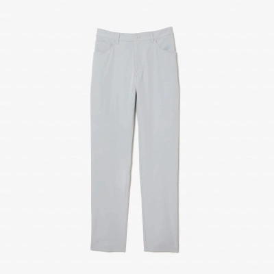 Lacoste Slim Fit Performance Golf Pants In Grey