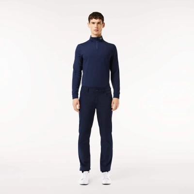 Lacoste Absorbent Twill Golf Pants - 42 In Blue
