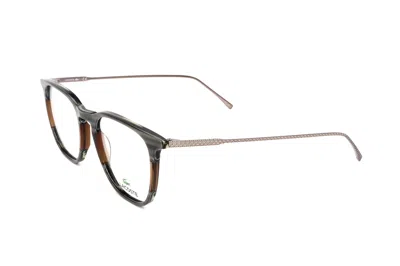 Lacoste Round-frame Glasses In Multi