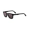 Lacoste Men's 53mm Matte Blue Sunglasses In Black
