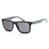 Lacoste Men's 54mm Matte Blue Navy Sunglasses