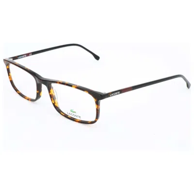 Lacoste Men's 55mm Red/havana Opticals In Brown