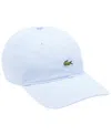 Lacoste Men's Adjustable Strap Twill Cap In Blue