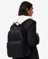 Lacoste Men's Adjustable Straps Backpack In Black