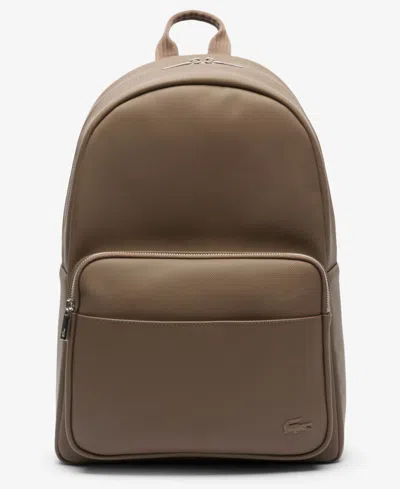 Lacoste Men's Adjustable Straps Backpack In Brown