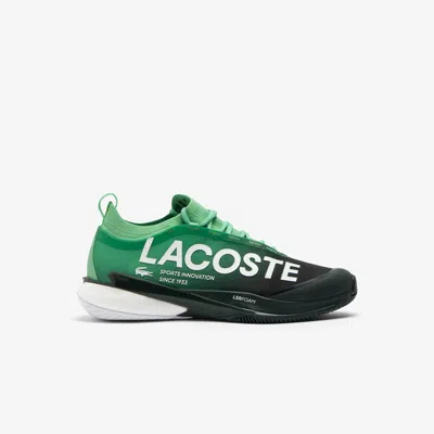 Lacoste Men's Ag-lt25 Lite Tennis Shoes - 11.5 In Green