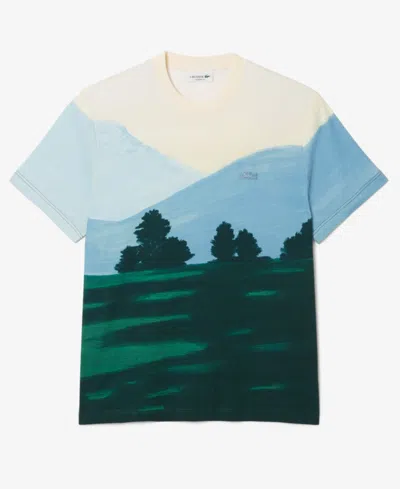 Lacoste Men's Printed Jersey T-shirt - 3xl In Multi