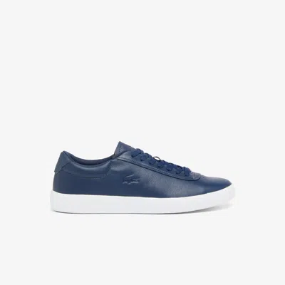Lacoste Men's Baseshot Evo Leather Sneakers - 8.5 In Blue