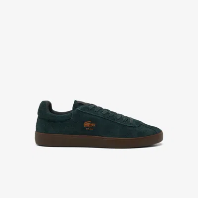 Lacoste Men's Baseshot Suede Sneakers - 8.5 In Green