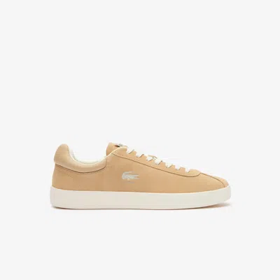 Lacoste Men's Baseshot Leather Sneakers - 13 In Beige