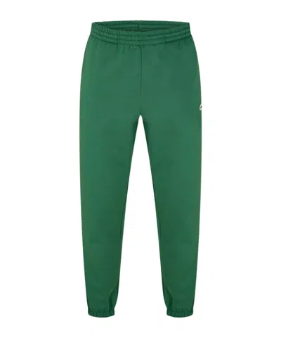 Lacoste Men's Basic Fleece Jogging Bottoms In Green