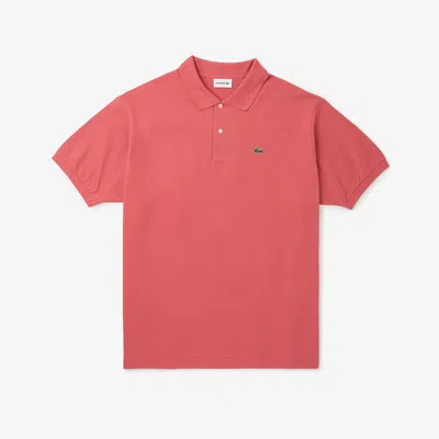 Lacoste Men's Big Fit L.12.12 Polo - 5xl Big In Pink