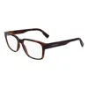 Lacoste Men's Black Rectangular Eyeglass Frames L2927n 214 In Multi