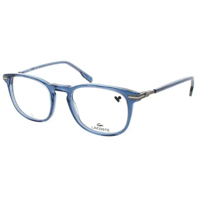 Lacoste Men's Black Rectangular Eyeglass Frames L295441051