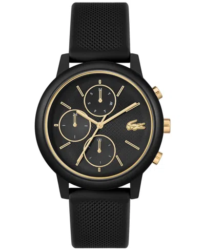 Lacoste .12.12 Move Multi Silicone Watch - One Size In Black