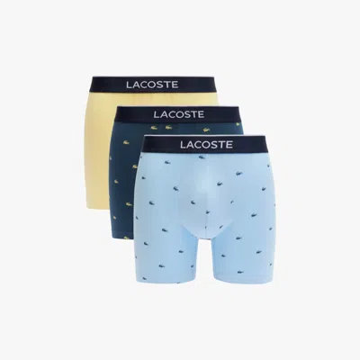 LACOSTE MEN'S BOXER BRIEFS 3-PACK