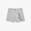 Lacoste Men's Branded Cotton Shorts - 4xl Big In Grey
