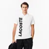 Lacoste White Regular Fit Movement Printed Polo In White