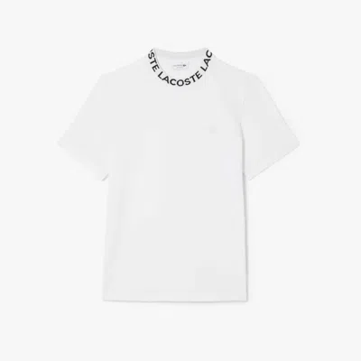 LACOSTE MEN'S BRANDED PIQUÉ T-SHIRT - M - 4