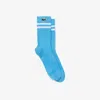 Lacoste Men's Lightweight Cotton Athletic Socks - 6.5 - 8.5 In Blue