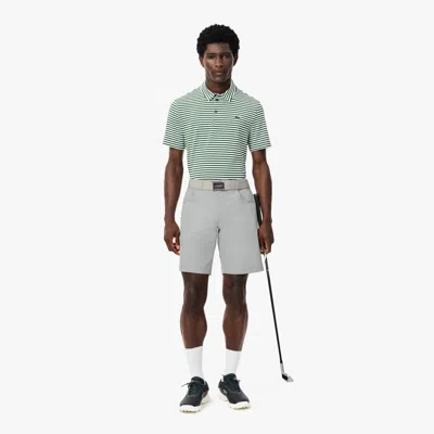 Lacoste Men's Multi-pocket Ultra Dry Golf Shorts - 30 In Grey