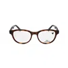 Lacoste Men's Brown Rectangular Eyeglass Frames L2921