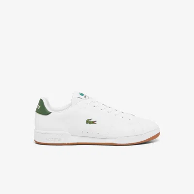 Lacoste Men's Carnaby Cup Leather Sneakers - 10.5 In White