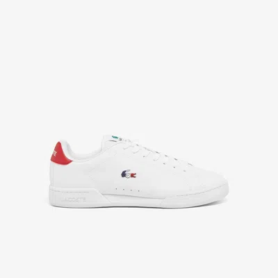 Lacoste Men's Carnaby Cup Leather Sneakers - 9.5 In White