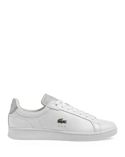 Lacoste Men's Carnaby Pro Lace Up Sneakers In Open White