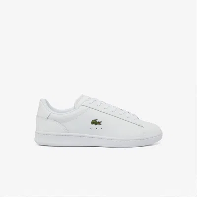 LACOSTE MEN'S CARNABY SET LEATHER SNEAKERS - 9.5