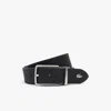 Lacoste Men's Chantaco Reversible Leather Belt - 39 In In Black