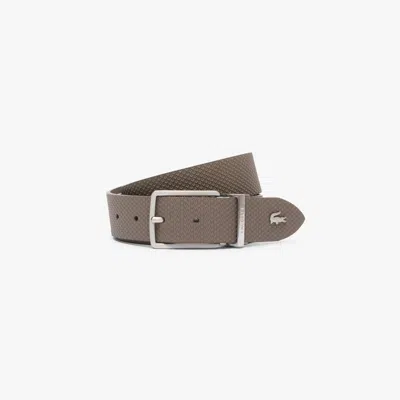 Lacoste Men's Chantaco Reversible Leather Belt - 37 In In Brown