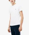 Lacoste White Cotton T-shirt In White