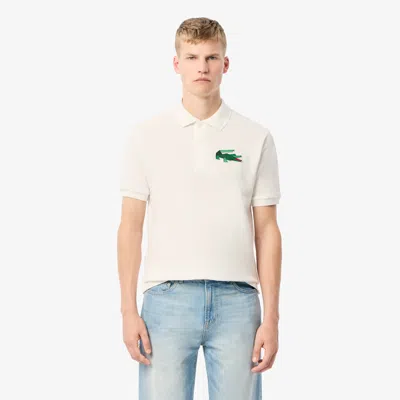 Lacoste Men's Classic Fit L.12.12 Badge Polo - 4xl - 9 In White