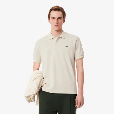 Lacoste Men's Classic Fit L.12.12 Heathered Polo - Xxl - 7 In Grey