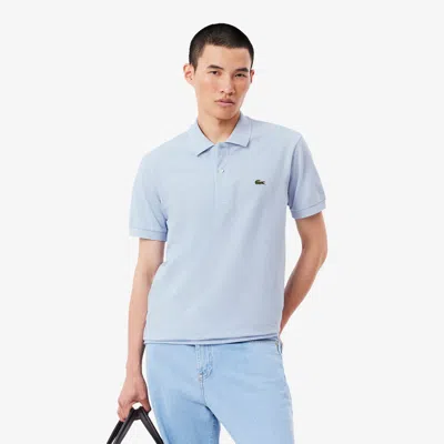 LACOSTE MEN'S CLASSIC FIT L.12.12 HEATHERED POLO - XS - 2