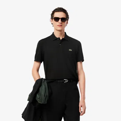 Lacoste Men's Classic Fit L.12.12 Light Piqué Polo - Xl - 6 In Black