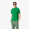 Lacoste Logo-patch Short-sleeve Polo Shirt In Green