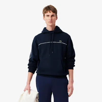 Lacoste Men's Classic Fit Logo Stripe Sweatshirt - S - 3 In Blue