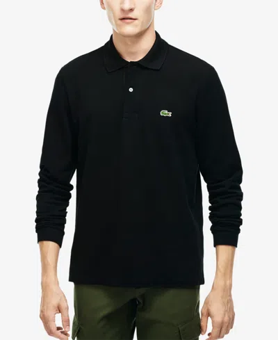 LACOSTE MEN'S CLASSIC FIT LONG-SLEEVE POLO SHIRT